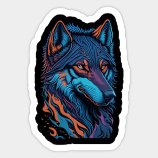 Wolf Spirit - Howl of the Wilderness Sticker